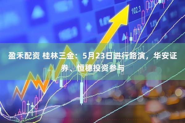 盈禾配资 桂林三金：5月23日进行路演，华安证券、恒穗投资参与