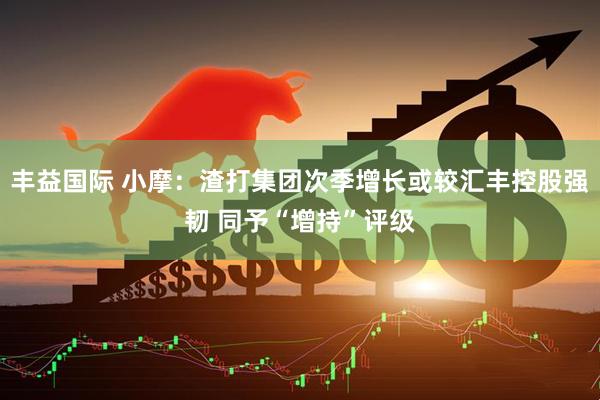 丰益国际 小摩：渣打集团次季增长或较汇丰控股强韧 同予“增持”评级