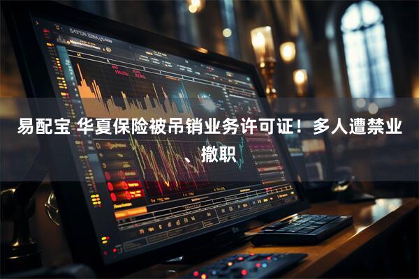 易配宝 华夏保险被吊销业务许可证！多人遭禁业、撤职