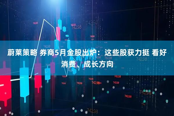 蔚莱策略 券商5月金股出炉：这些股获力挺 看好消费、成长方向
