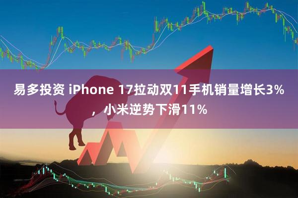 易多投资 iPhone 17拉动双11手机销量增长3%,小米逆势下滑11%